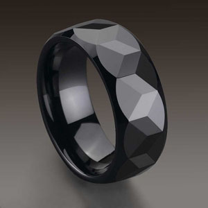 CER0055-Black Ceramic Band