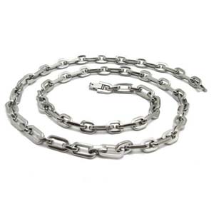 SSN0021-Polished Stainless Steel Necklaces