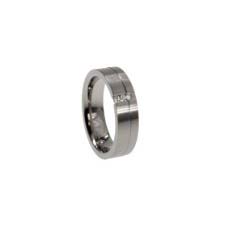 SSR0033-Stainless Steel Black Rings