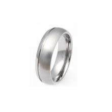 TIR0055-Cheap Polished Titanium Ring