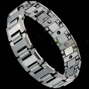 WCC0081-Polished Tungsten Wrist Chain