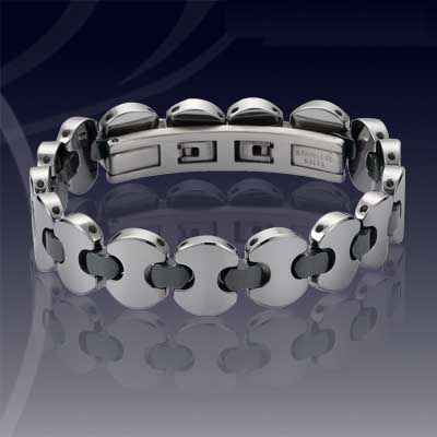 WCC0082-Polished Tungsten Wrist Chains