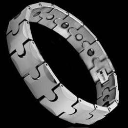 WCC0083-Polished Tungsten Alloy Wrist Chain