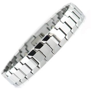 WCC0093-Polished Tungsten Alloy Bracelet