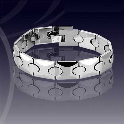 WCC0111-Polished Tungsten Wrist Chain