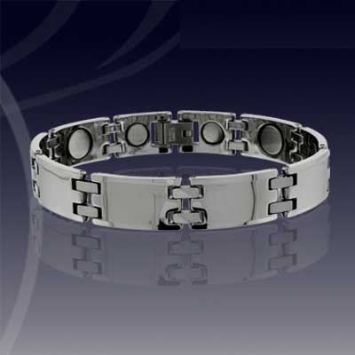 WCC0126-Polished Tungsten Carbide Bracelet