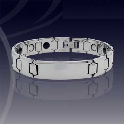 WCC0129-Popular Polished Tungsten Bracelet