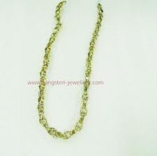 WCN0001-Gold Plated Tungsten Necklace