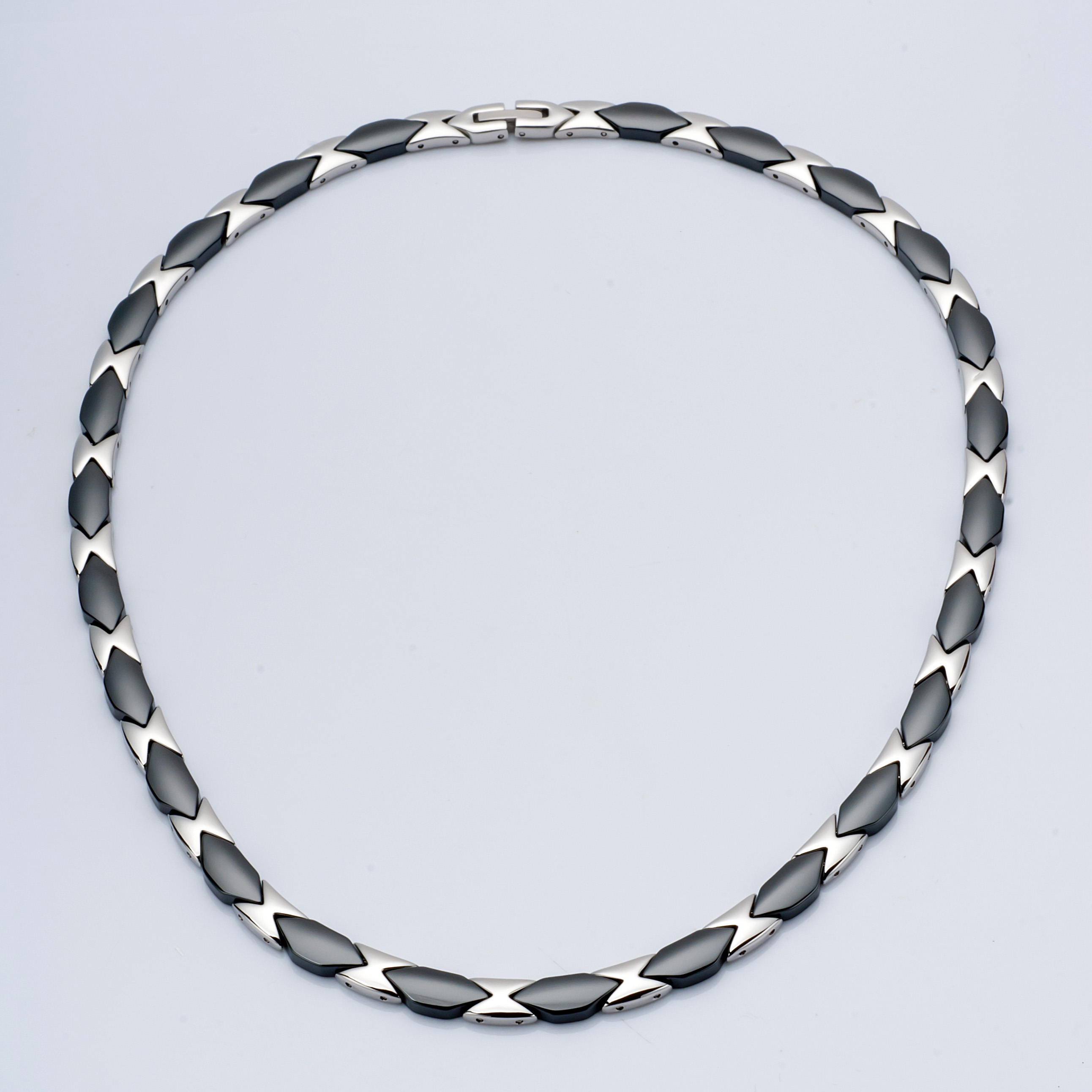 WCN0004-Polished Tungsten Alloy Necklace