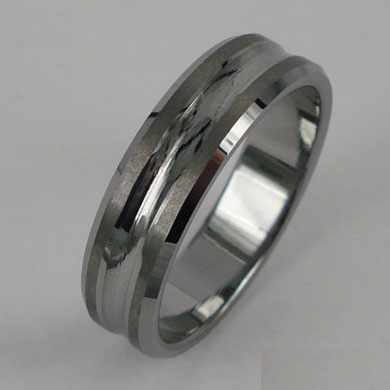 WCR0122-Tungsten Carbon Fiber Wedding Ring