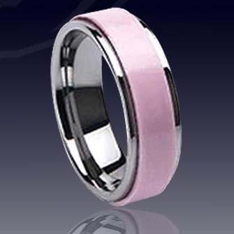 WCR0298-Tungsten Gold Rings