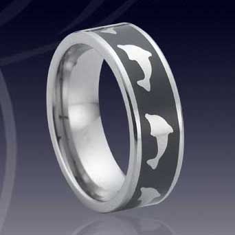 WCR0381-Tungsten Laser Ring