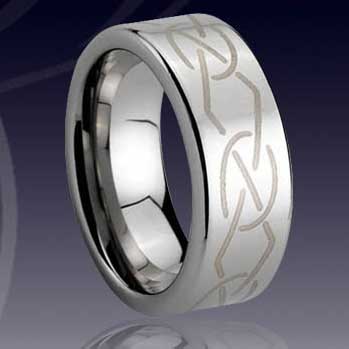 WCR0387-Popular Tungsten Laser Ring