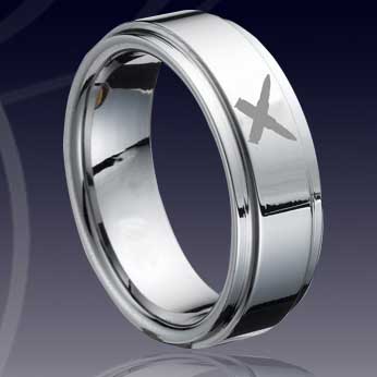 WCR0406-Popular Laser Engrave Tungsten Ring
