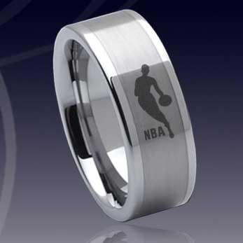 WCR0407-Popular Laser Engrave Tungsten Rings