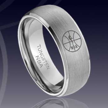 WCR0408-Popular Laser Engrave Tungsten Wedding Ring