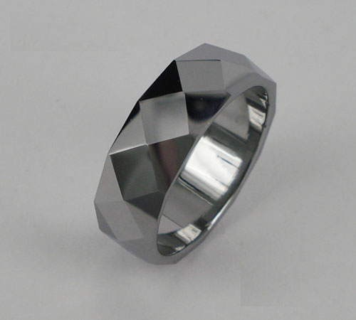 WCR0426-Polished Tungsten Wedding Bands