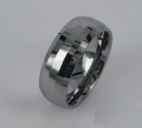WCR0431-Polished Finished Tungsten Ring