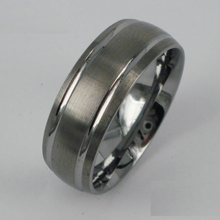WCR0166-Tungsten Diamond Ring