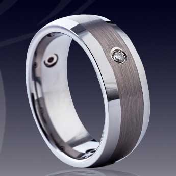 WCR0181-Tungsten Carbide Diamond Bands