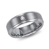 WDR0006-Tungsten Diamond Ring