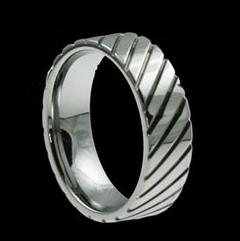 WDR0018-Tungsten Diamond Ring
