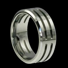 WDR0019-Tungsten Diamond Ring