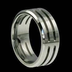 WDR0019-Tungsten Diamond Ring